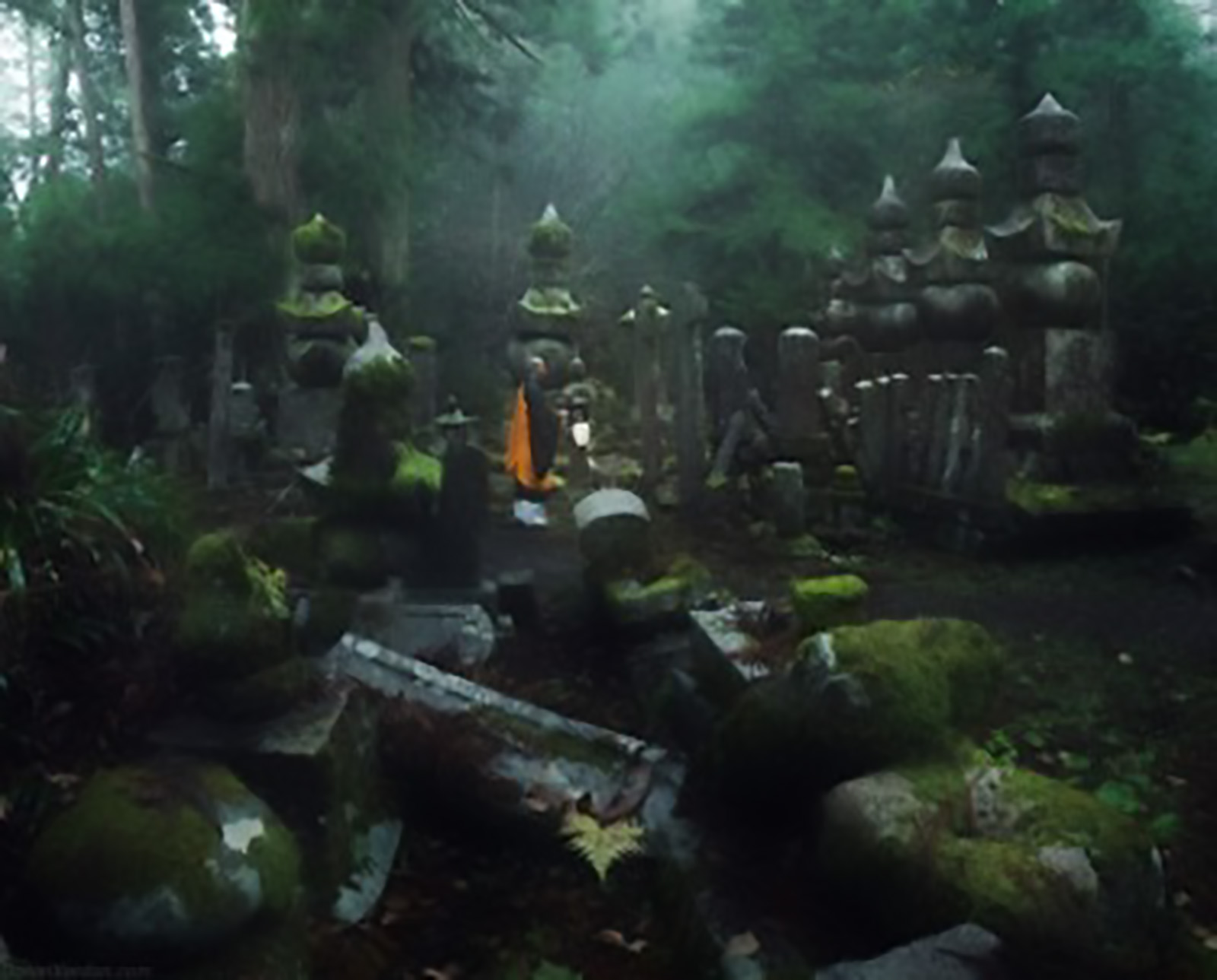 Excursion de nuit à l’Okuno-in de Kōyasan